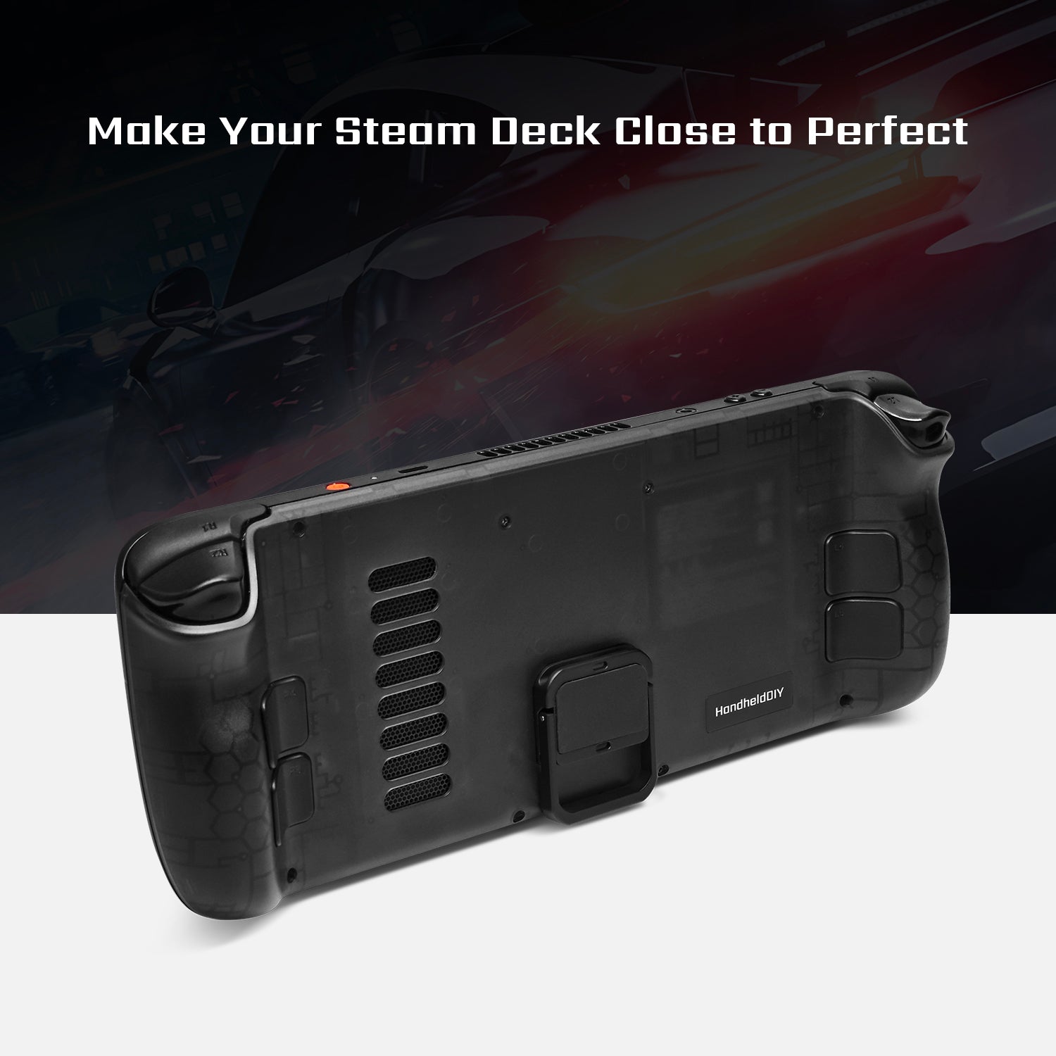 Cooling Modcase for Steam Deck LCD & OLED, With Tools Kit