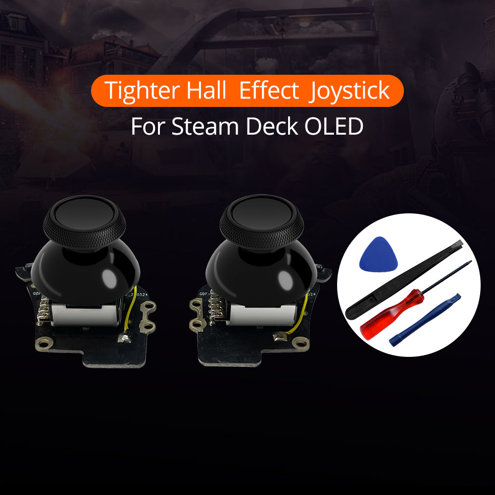 [🔥New Arrival🔥] Steam Deck OLED Tighter Hall Effect Joystick, for FPS Games, Capacitive Touch