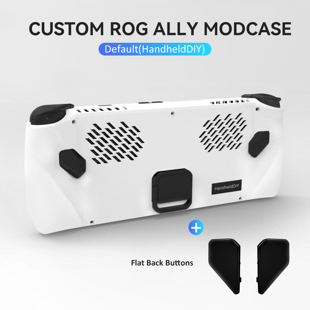 [🔥Hot Sale🔥] Custom ROG Ally Modcase, Lower the Temperature Over 10%, Aluminum Alloy Kickstand and Nameplate, Cyberpunk Engraving Service