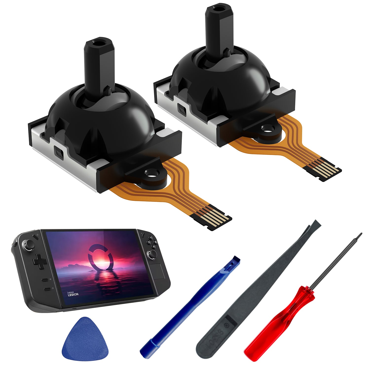 Tighter Hall Joystick for Legion Go with Free Tools Kit, For FPS Games