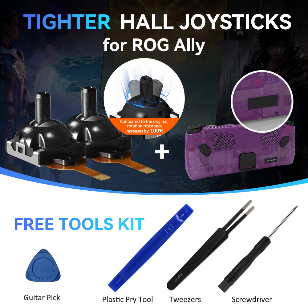 🔥Bundled Discount - Hall Joystick ＆ Modcase for ROG Ally