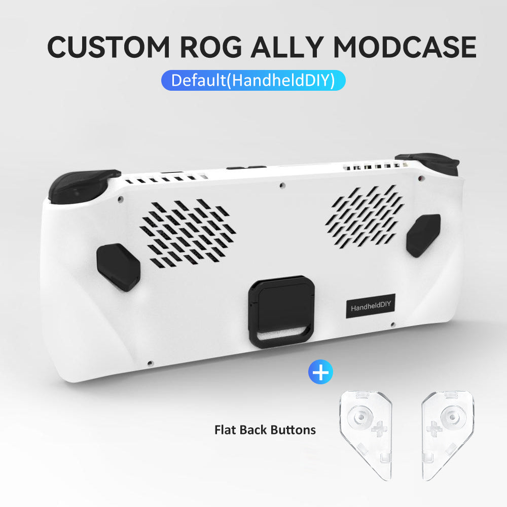 [🔥Hot Sale🔥] Custom ROG Ally Modcase, Lower the Temperature Over 10%, Aluminum Alloy Kickstand and Nameplate, Cyberpunk Engraving Service