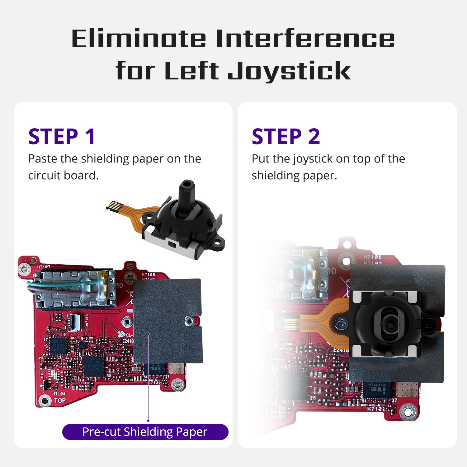 Hall Joystick for ROG Ally / X, with Free Tools Kit [Does Not Compromise the Eligibility for ROG ALLY's 1-year Warranty Service]