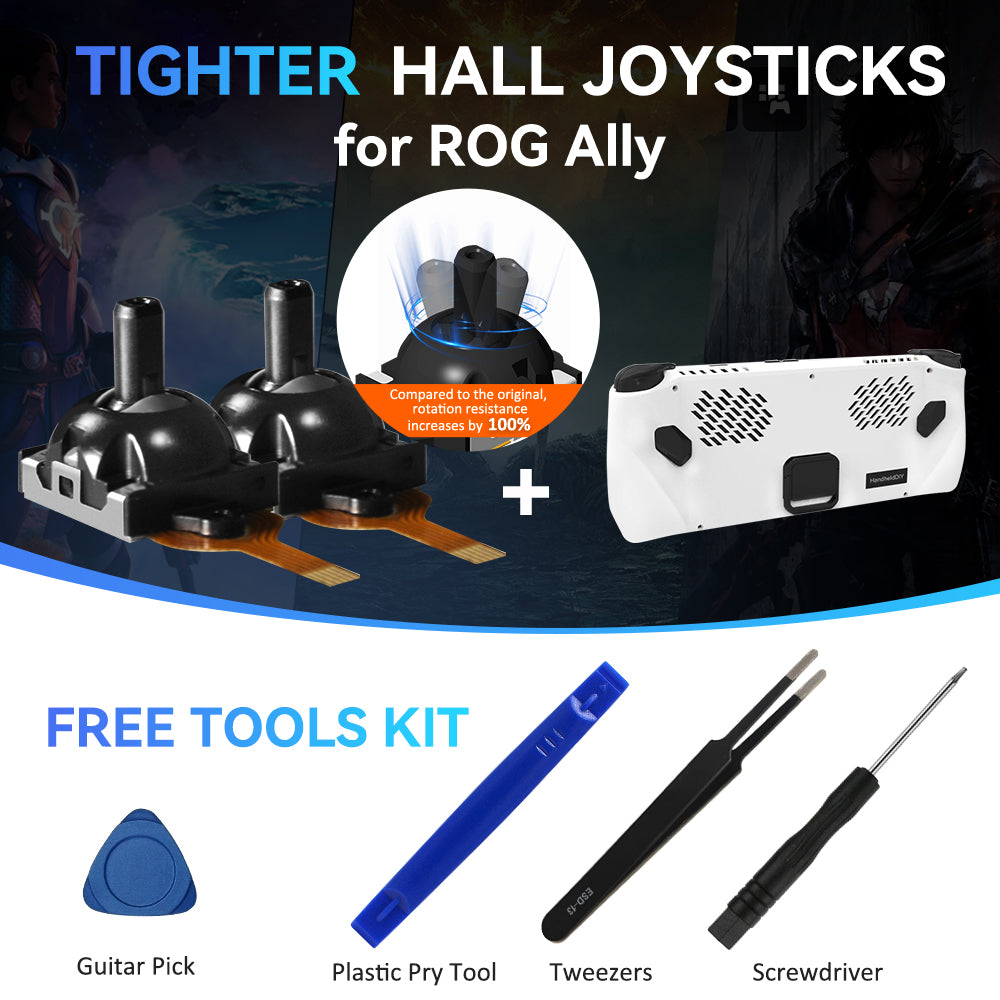 🔥Bundled Discount - Hall Joystick ＆ Modcase for ROG Ally