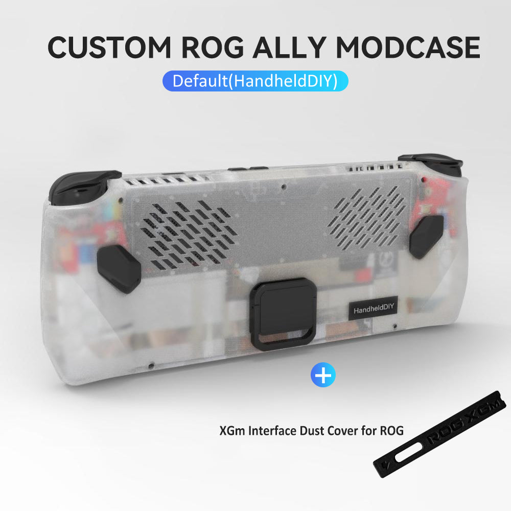 [🔥Hot Sale🔥] Custom ROG Ally Modcase, Lower the Temperature Over 10%, Aluminum Alloy Kickstand and Nameplate, Cyberpunk Engraving Service