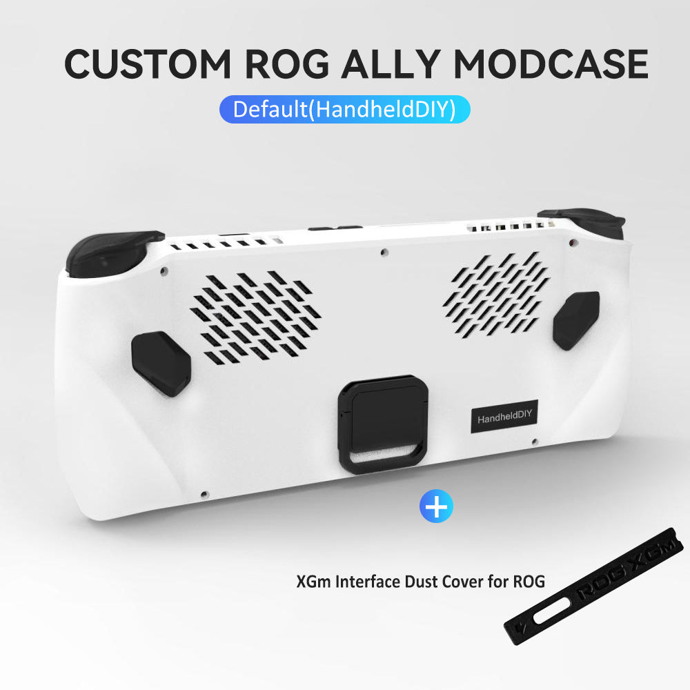 [🔥Hot Sale🔥] Custom ROG Ally Modcase, Lower the Temperature Over 10%, Aluminum Alloy Kickstand and Nameplate, Cyberpunk Engraving Service