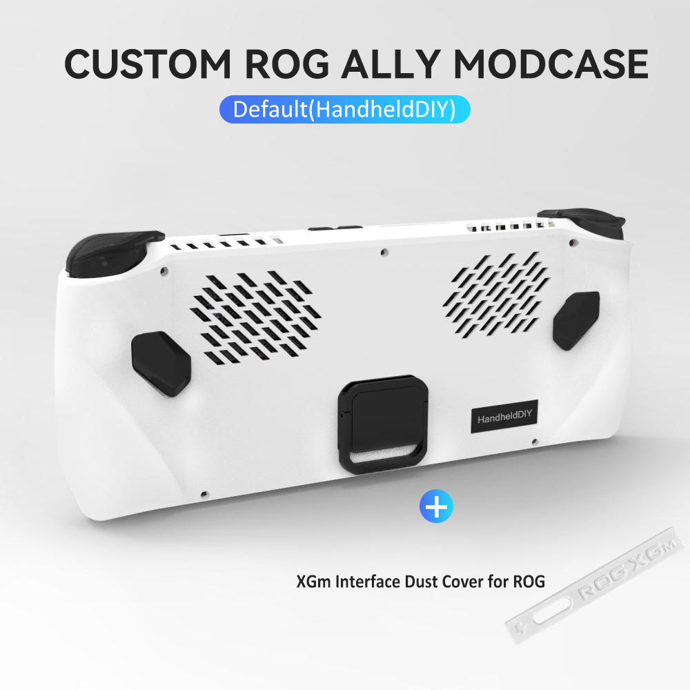 [🔥Hot Sale🔥] Custom ROG Ally Modcase, Lower the Temperature Over 10%, Aluminum Alloy Kickstand and Nameplate, Cyberpunk Engraving Service