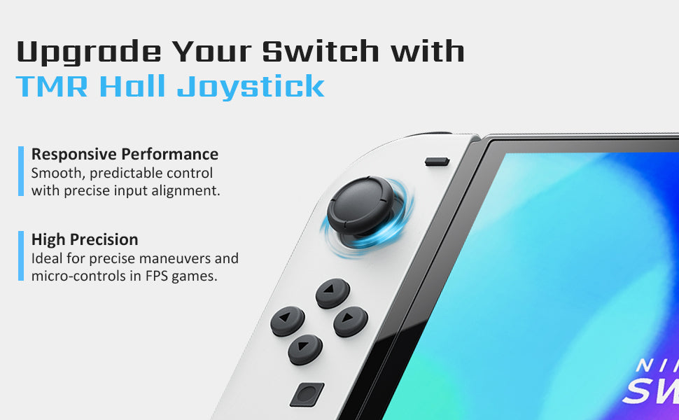 World's 1st TMR Hall Joystick for Nintendo Switch /Oled /Lite, with Tools [🔥Free Shipping🔥]